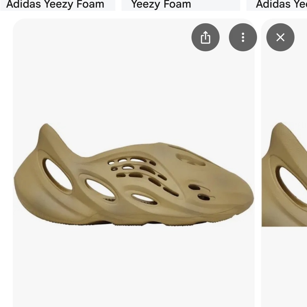 Men’s Adidas Yeezy Foam Runners in Stone